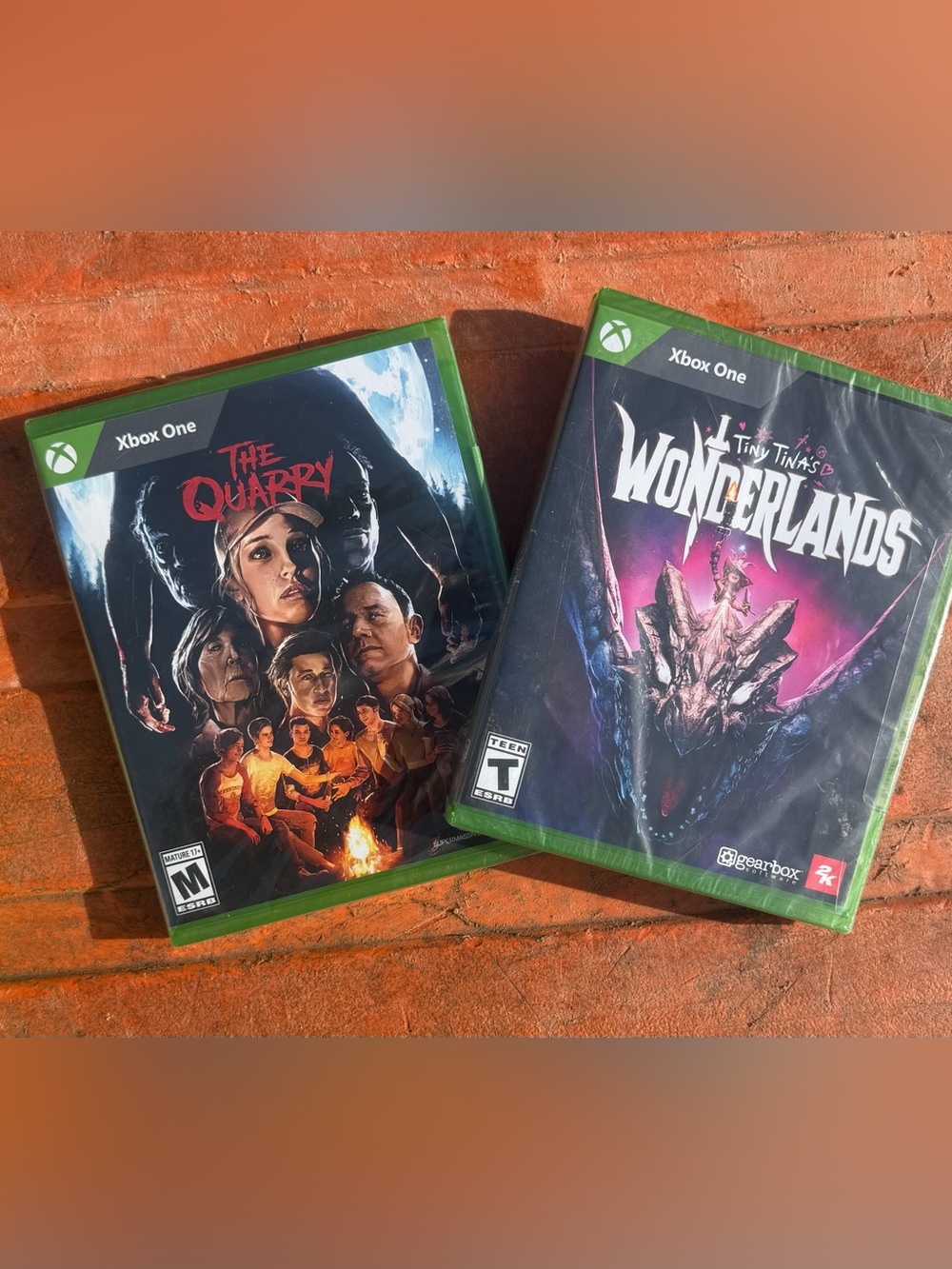 Xbox One The Quarry & Tiny Tina's Wonderlands Video Games Bundle